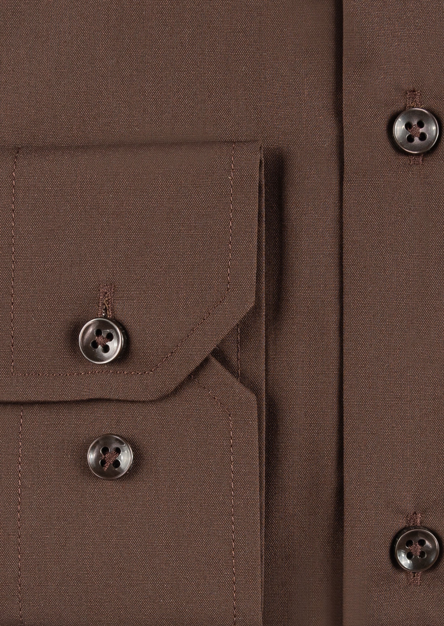 Brown Long Sleeve Shirt