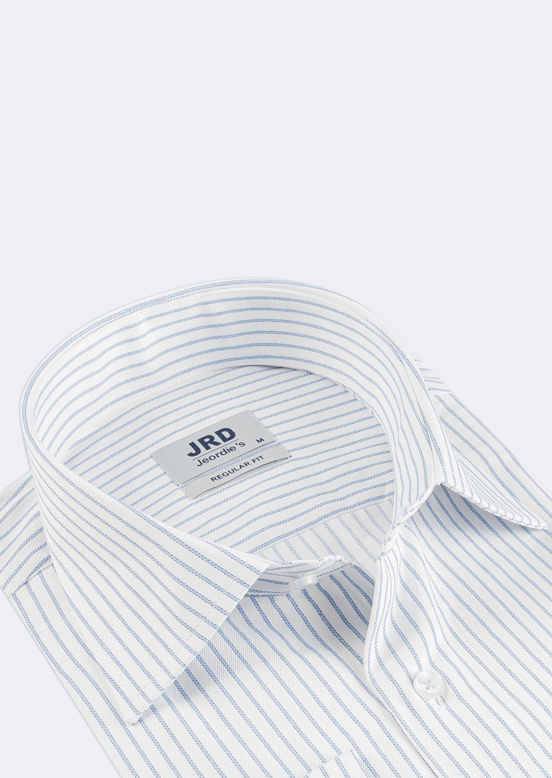 White - Blue Long Sleeve Shirt
