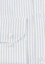 White - Blue Long Sleeve Shirt