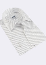 White - Grey Long Sleeve Shirt