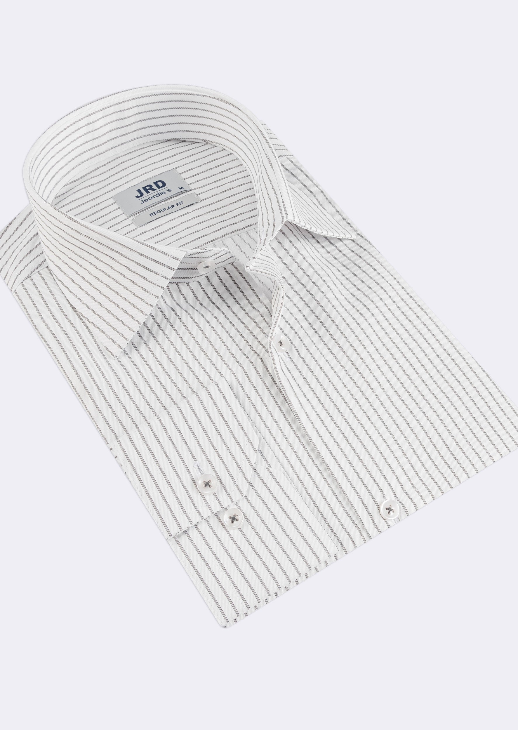 White - Grey Long Sleeve Shirt