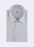 White - Navy Long Sleeve Shirt