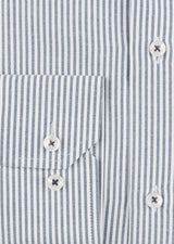 White - Navy Long Sleeve Shirt