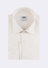 White - Beige Long Sleeve Shirt