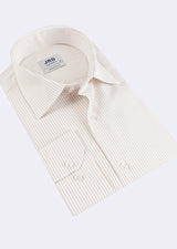 White - Beige Long Sleeve Shirt