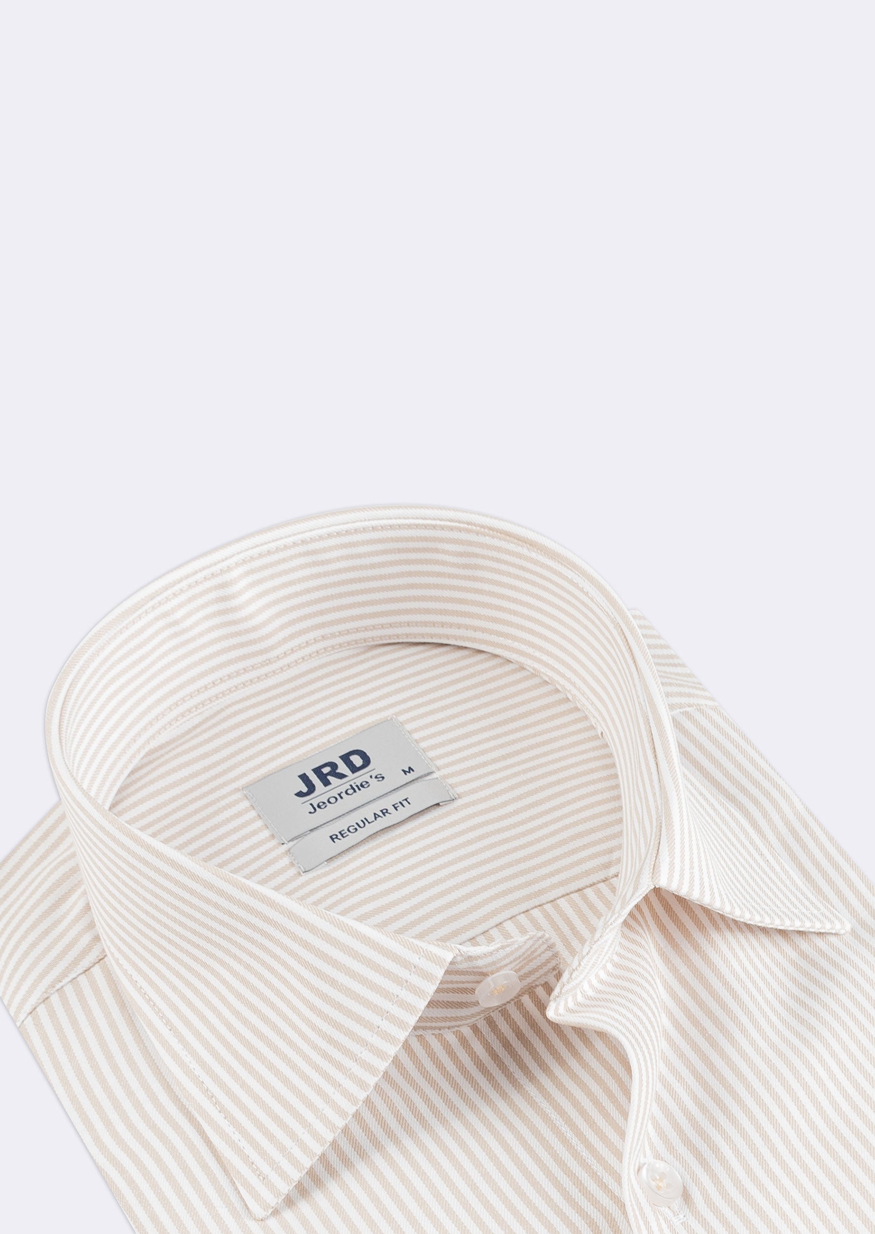 White - Beige Long Sleeve Shirt