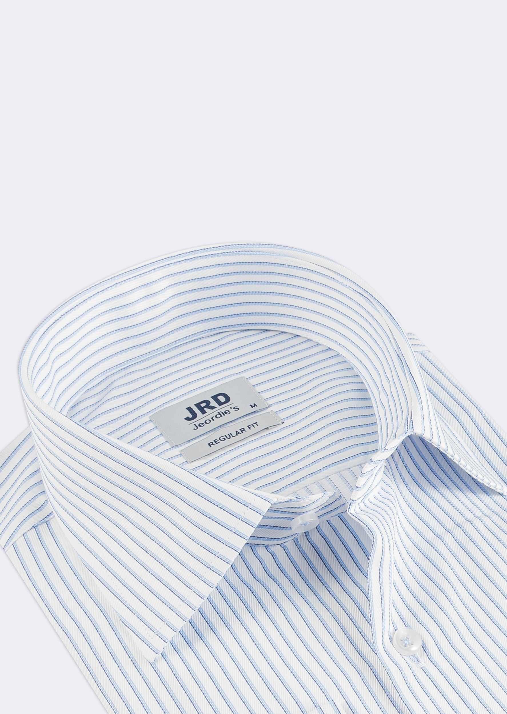 White - Blue Long Sleeve Shirt