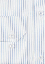 White - Blue Long Sleeve Shirt