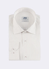 White - Beige Long Sleeve Shirt