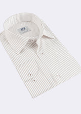 White - Beige Long Sleeve Shirt