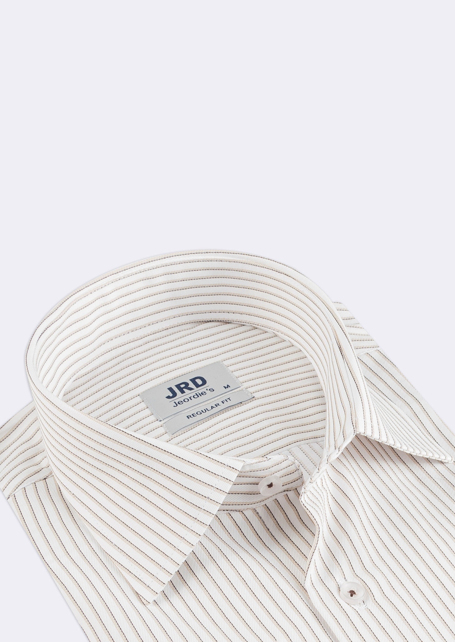 White - Beige Long Sleeve Shirt