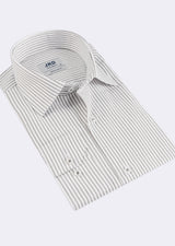 White - Grey Long Sleeve Shirt