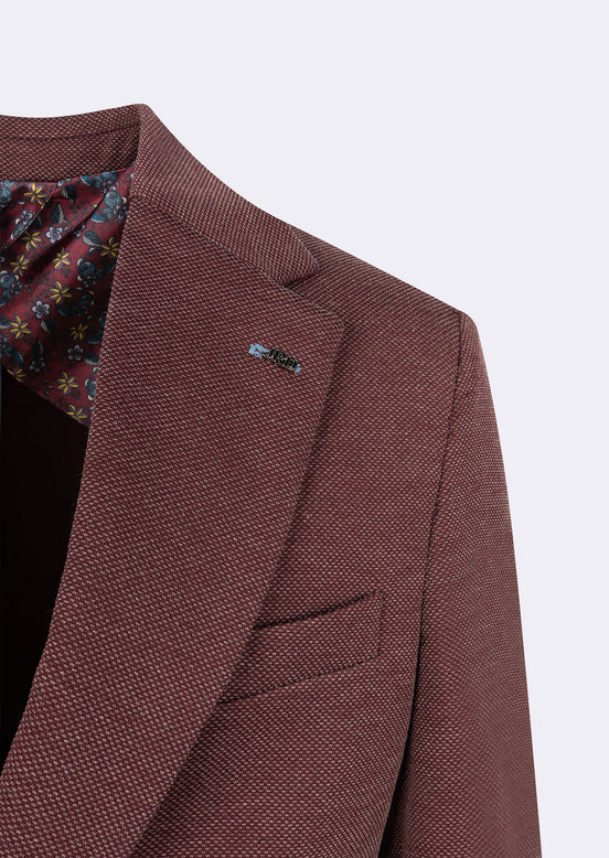 Burgundy Blazer