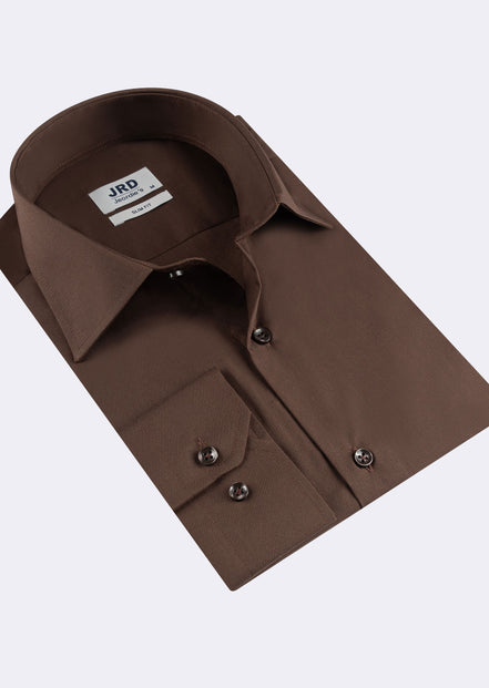 Brown Long Sleeve Shirt