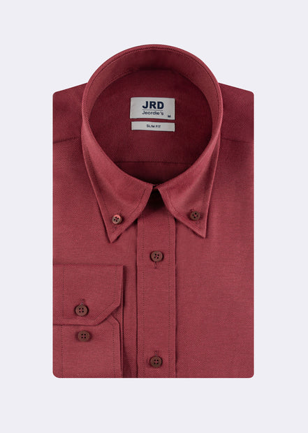 Burgundy Long Sleeve Shirt