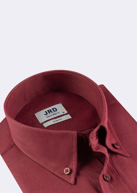 Burgundy Long Sleeve Shirt