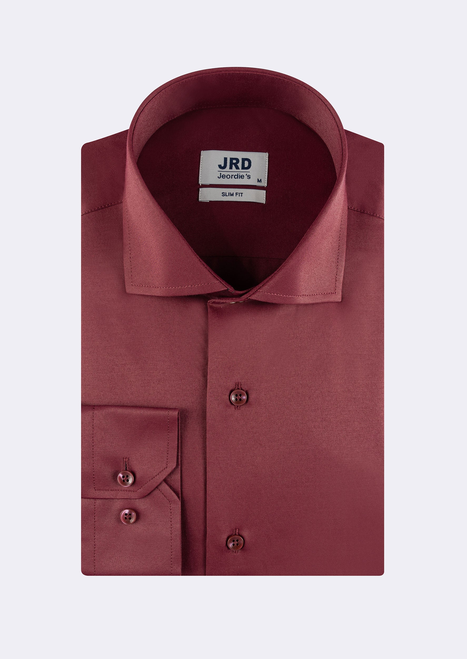 Burgundy Long Sleeve Shirt