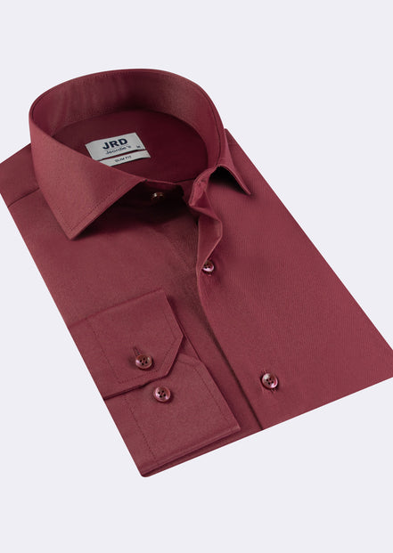Burgundy Long Sleeve Shirt