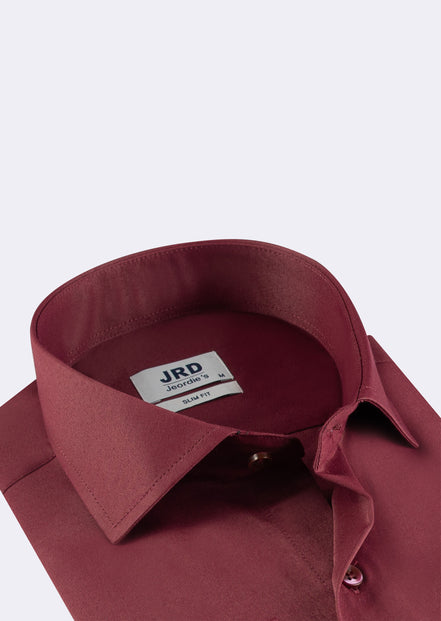 Burgundy Long Sleeve Shirt