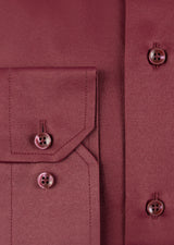 Burgundy Long Sleeve Shirt