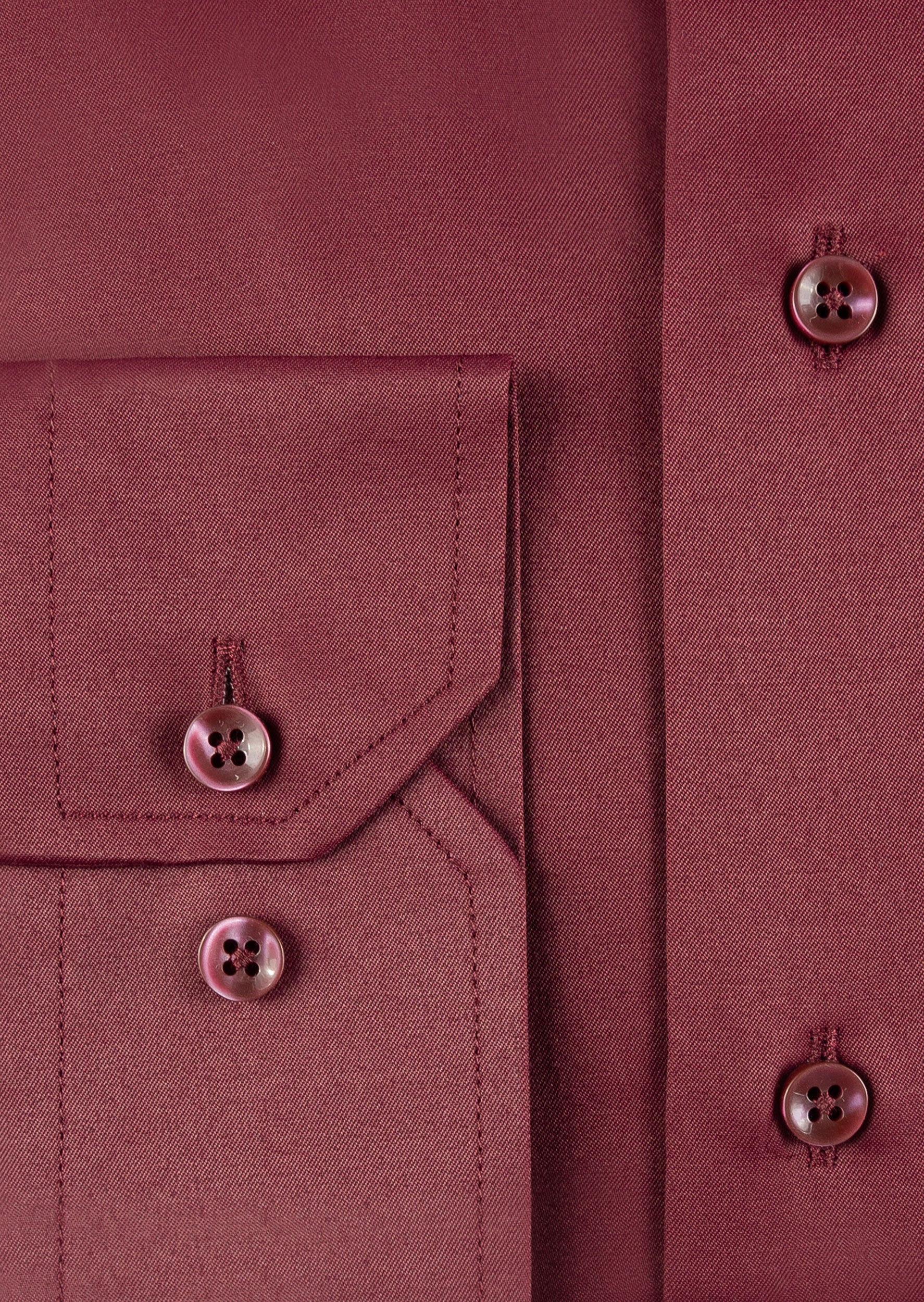 Burgundy Long Sleeve Shirt