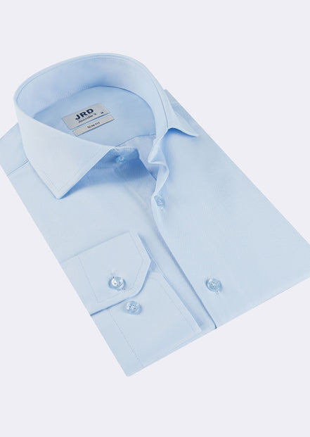 Mid Blue Long Sleeve Shirt