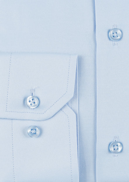 Mid Blue Long Sleeve Shirt