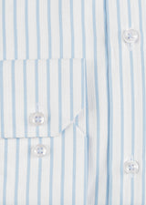 White - Blue Long Sleeve Shirt