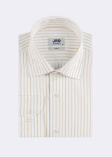 White - Beige Long Sleeve Shirt