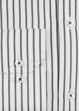 White - Black Long Sleeve Shirt