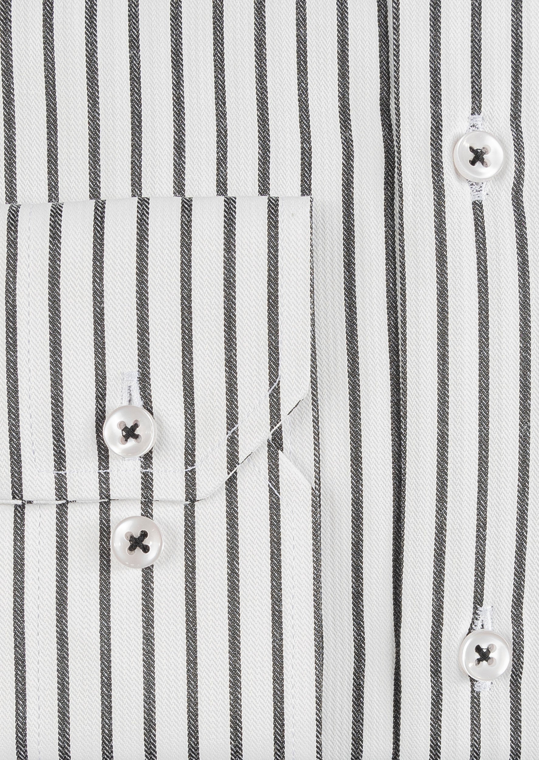 White - Black Long Sleeve Shirt