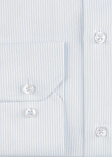 White - Blue Long Sleeve Shirt