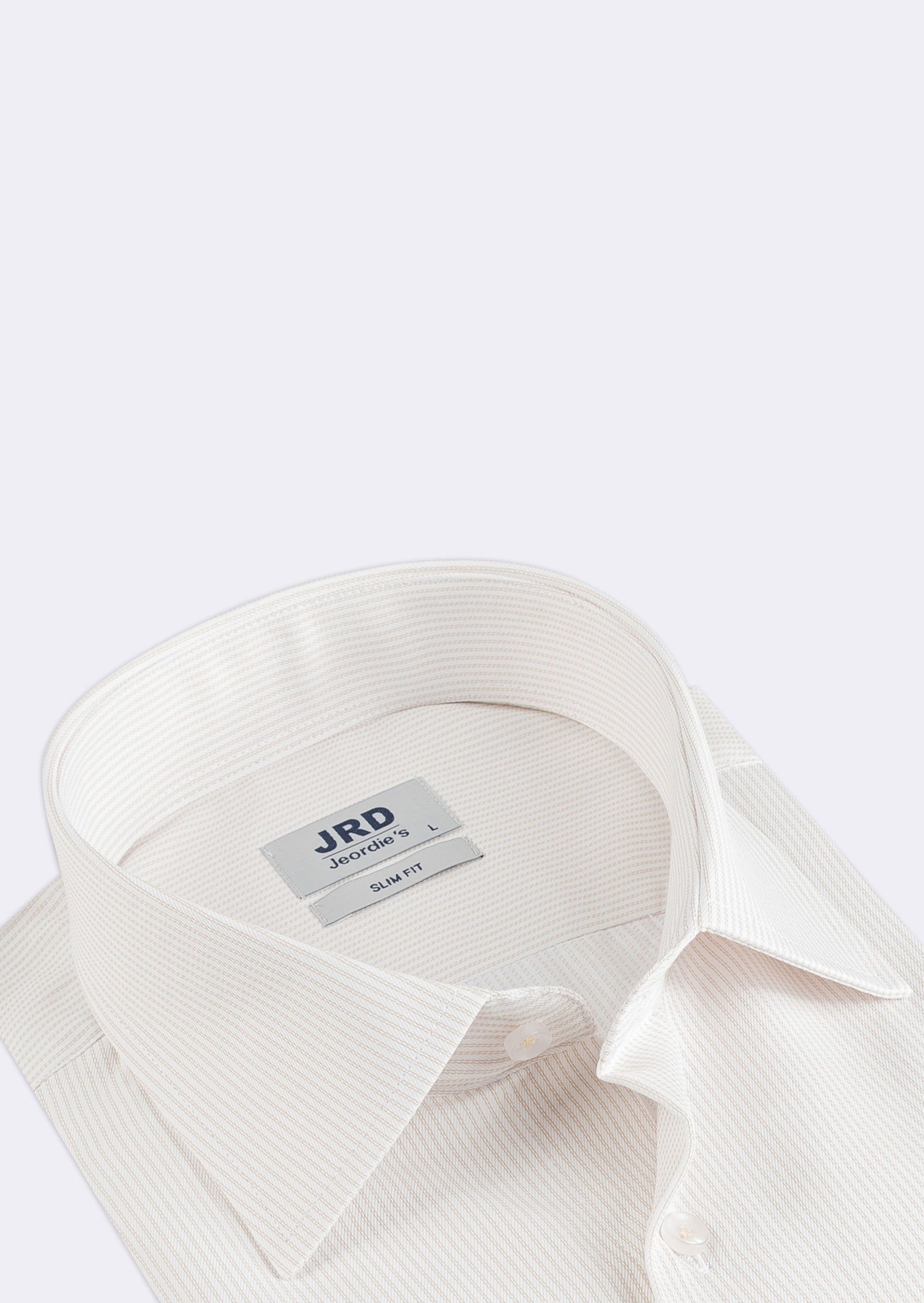 White - Beige Long Sleeve Shirt