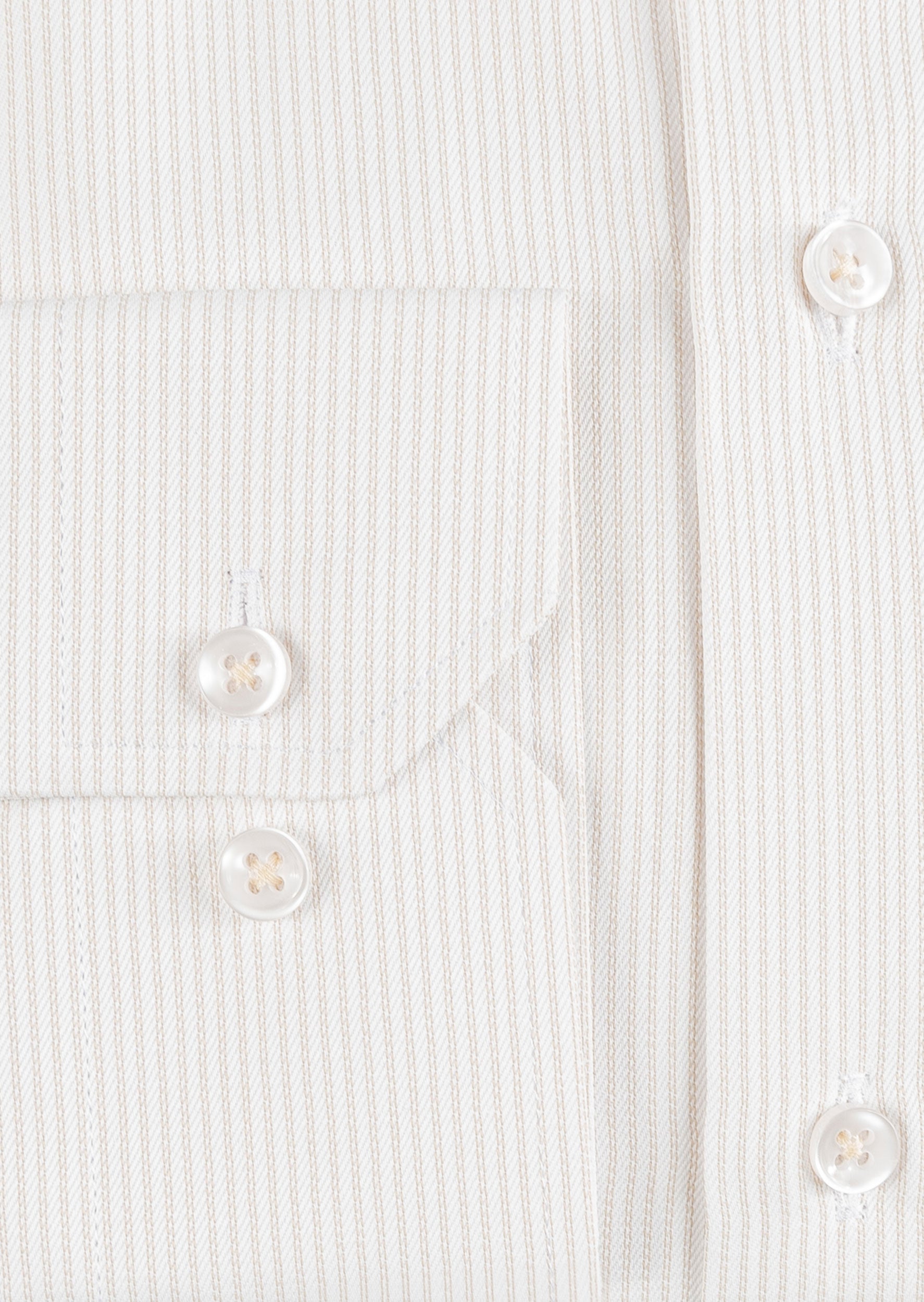 White - Beige Long Sleeve Shirt