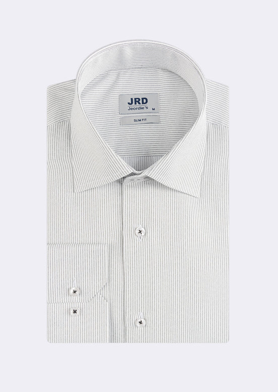 White - Black Long Sleeve Shirt