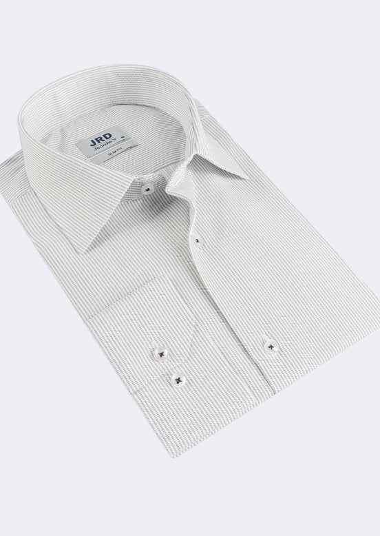 White - Black Long Sleeve Shirt