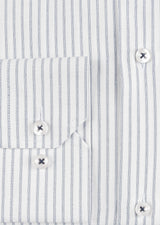White - Navy Long Sleeve Shirt