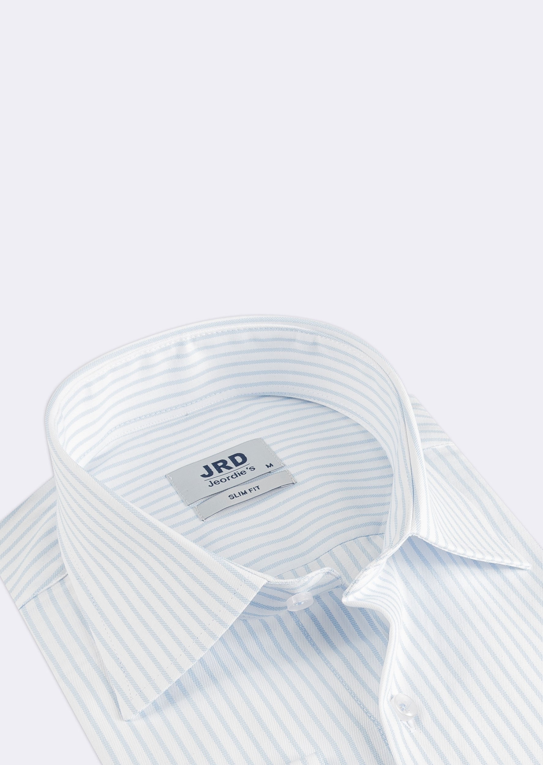 White - Blue Long Sleeve Shirt