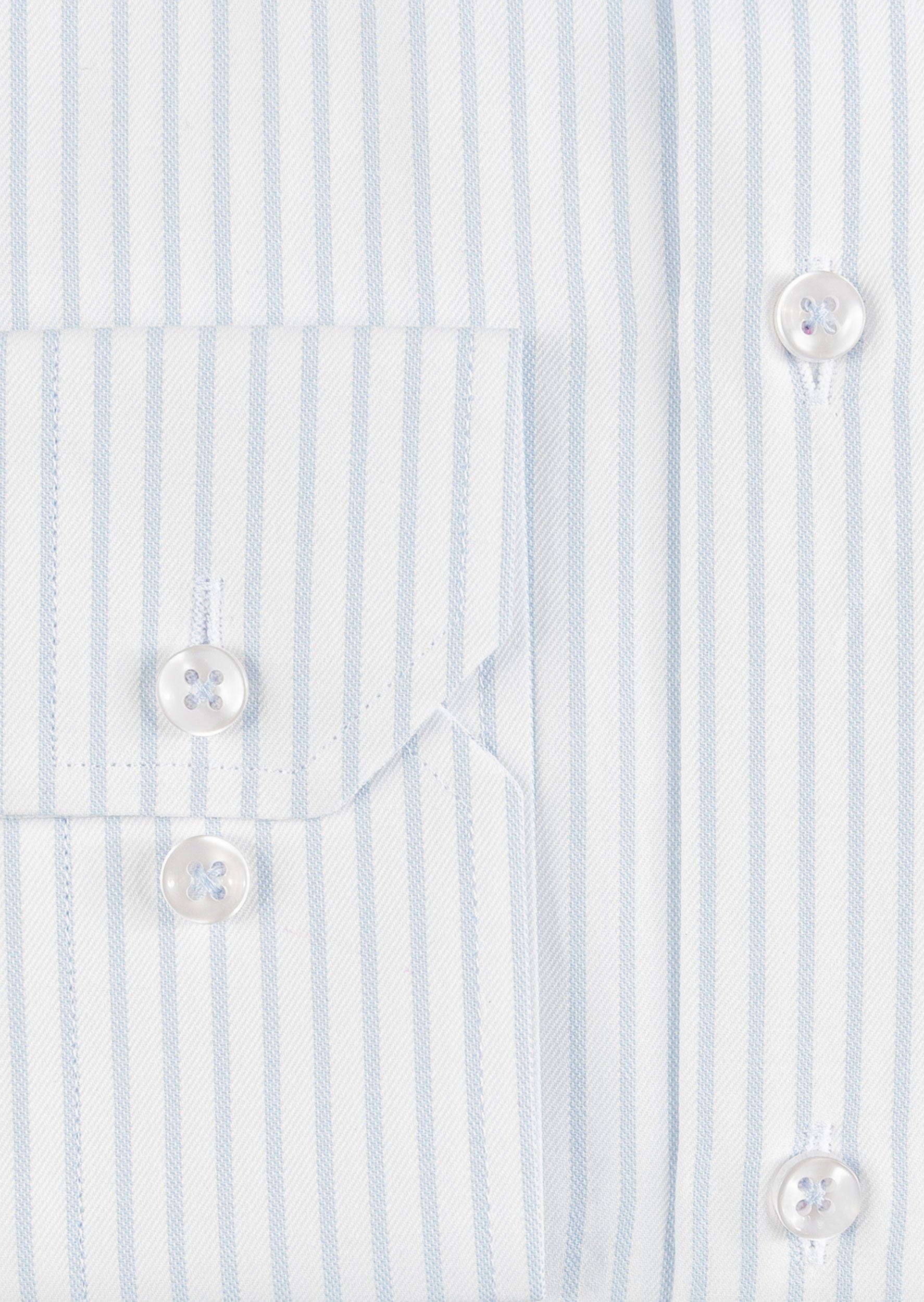 White - Blue Long Sleeve Shirt