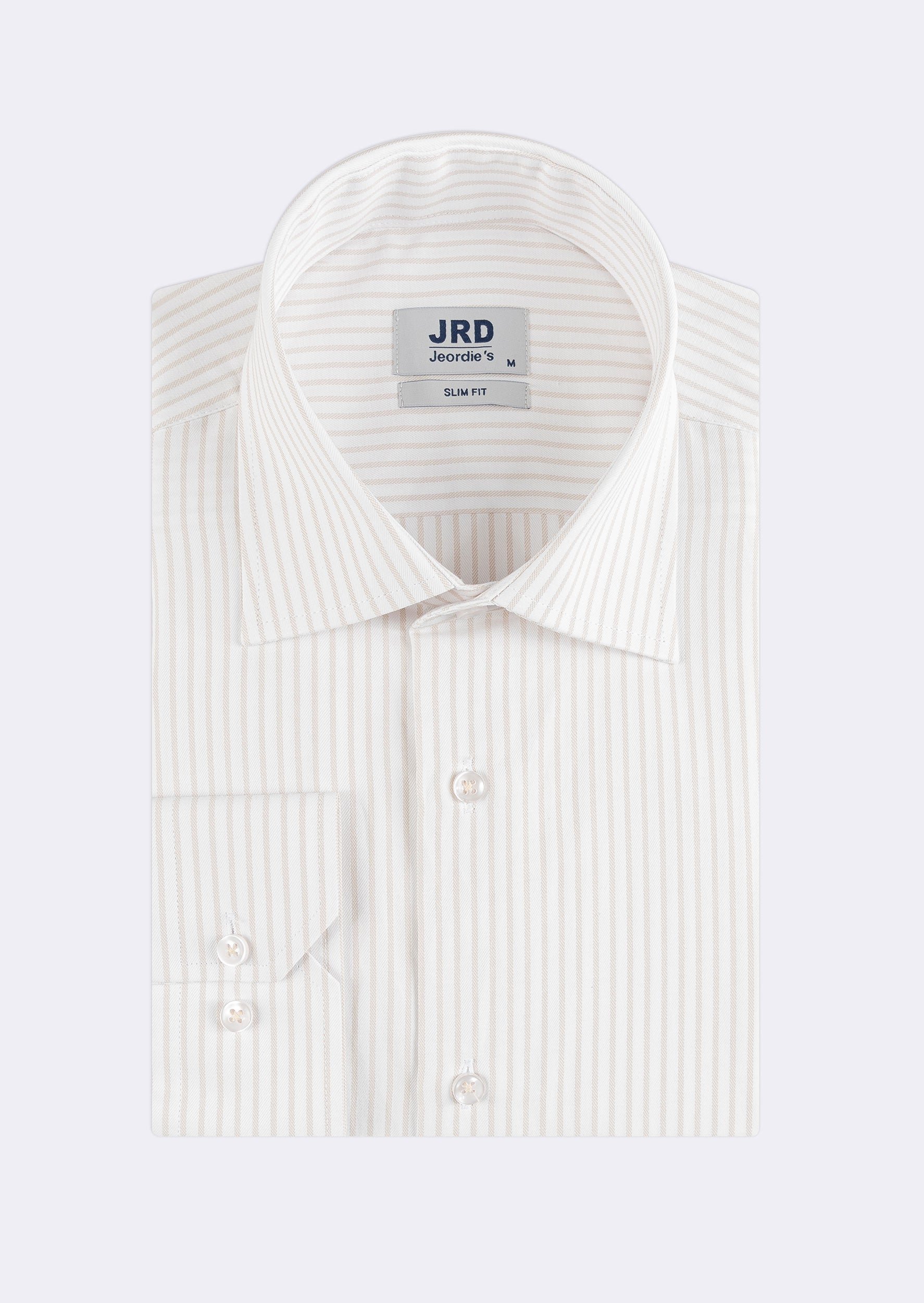 White - Beige Long Sleeve Shirt
