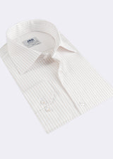 White - Beige Long Sleeve Shirt