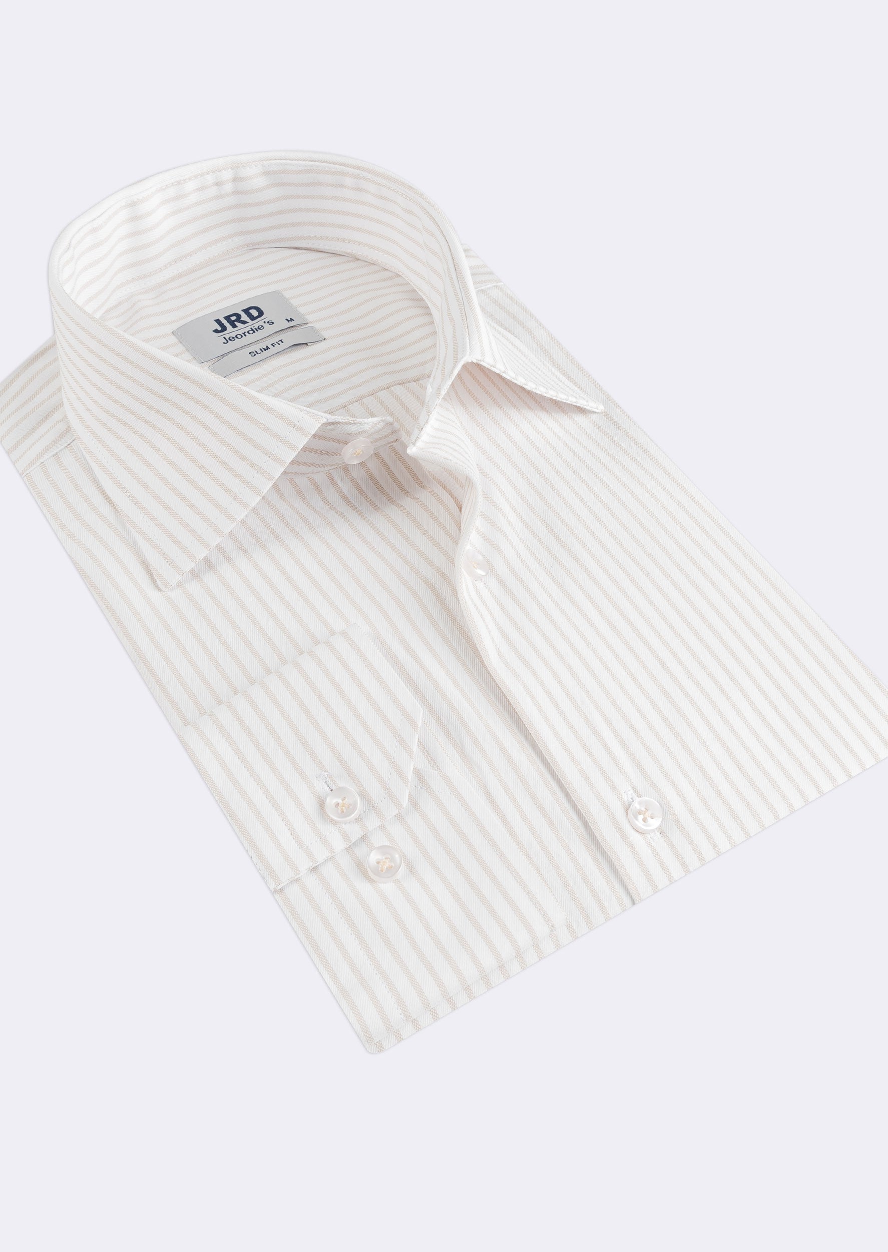 White - Beige Long Sleeve Shirt