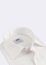 White - Beige Long Sleeve Shirt