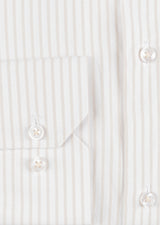 White - Beige Long Sleeve Shirt