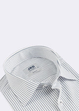 White - Navy Long Sleeve Shirt