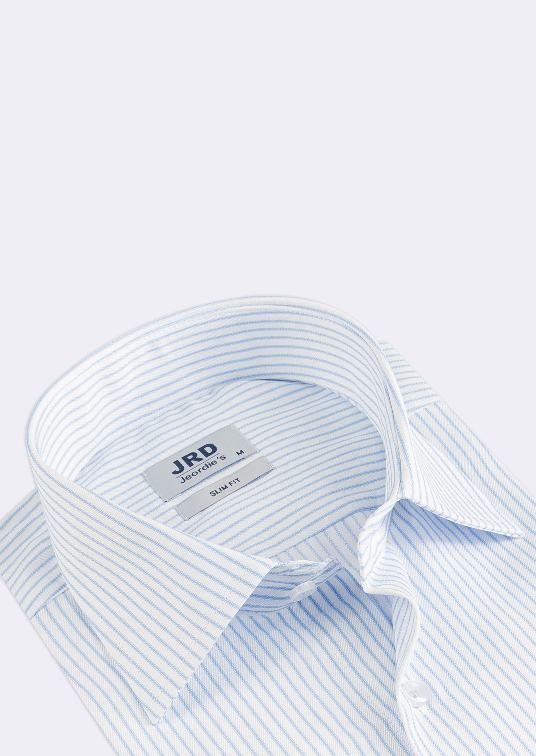 White - Blue Long Sleeve Shirt
