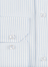 White - Blue Long Sleeve Shirt