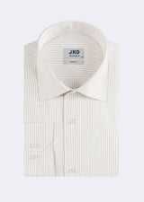 White - Beige Long Sleeve Shirt