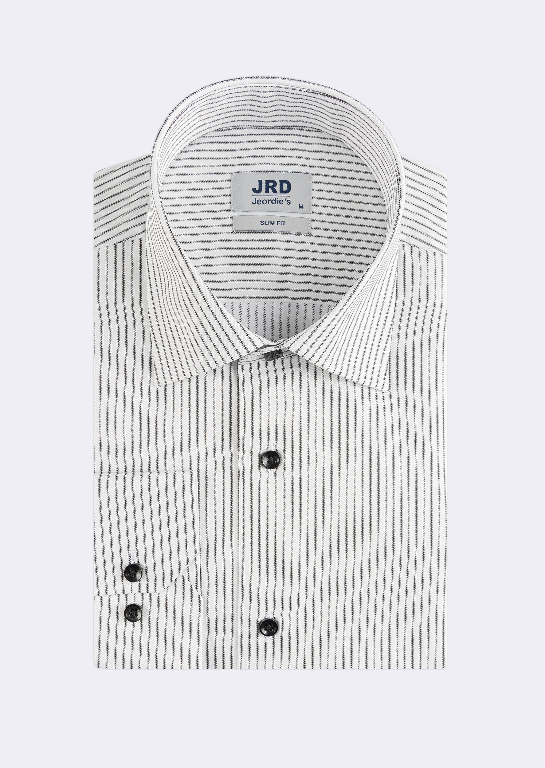 White - Black Long Sleeve Shirt
