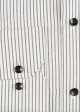 White - Black Long Sleeve Shirt